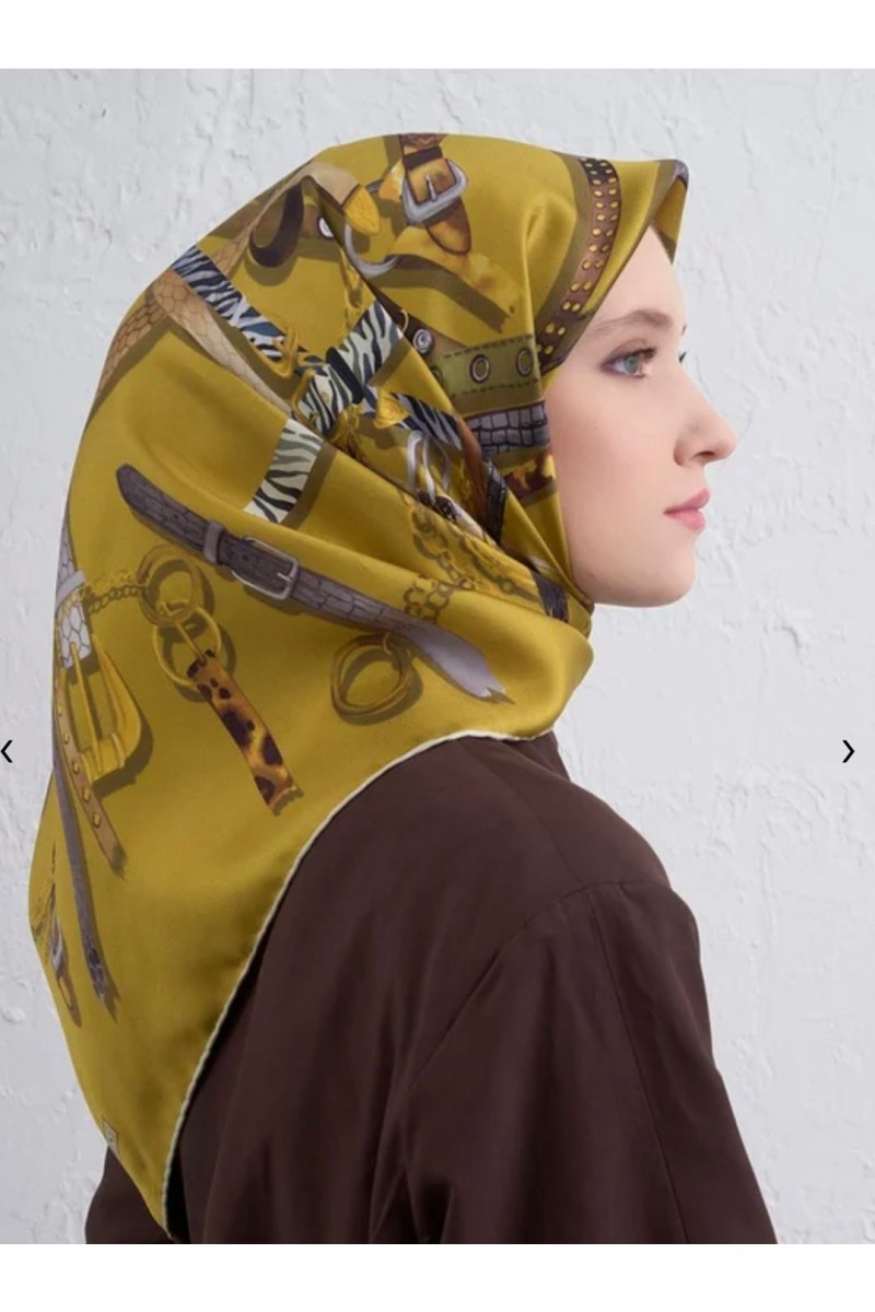 Armine Saf İpek Twill Eşarp 9422D 52
