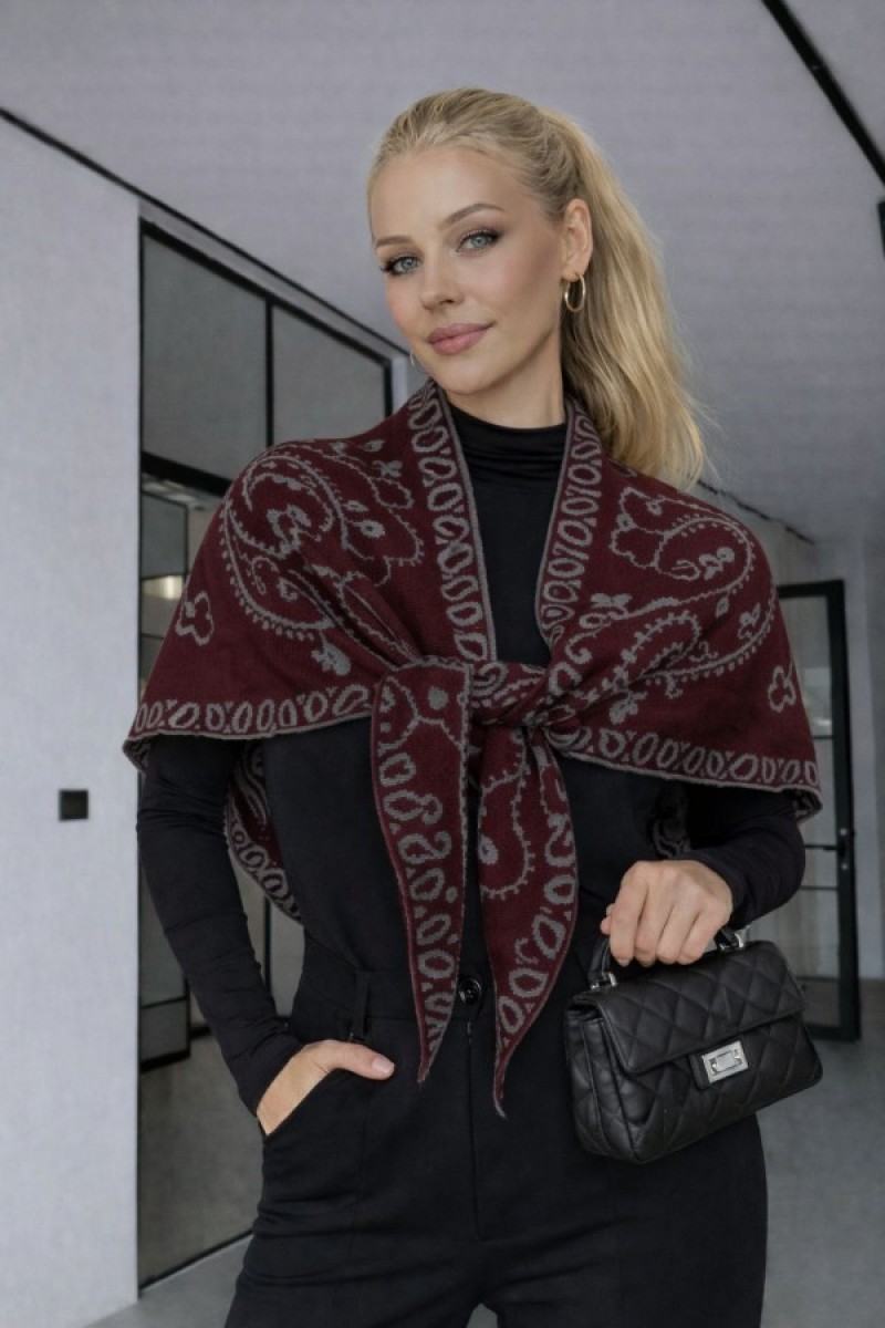 TRİKO ÜÇGEN OMUZ ŞALI