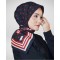 AKEL SPRİNG PUANTİYE DESENLİ EŞARP %80 VİSCON %20 POLYESTER