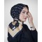 AKEL SPRİNG PUANTİYE DESENLİ EŞARP %80 VİSCON %20 POLYESTER