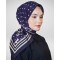 AKEL SPRİNG PUANTİYE DESENLİ EŞARP %80 VİSCON %20 POLYESTER