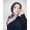 AKEL SPRİNG PUANTİYE DESENLİ EŞARP %80 VİSCON %20 POLYESTER