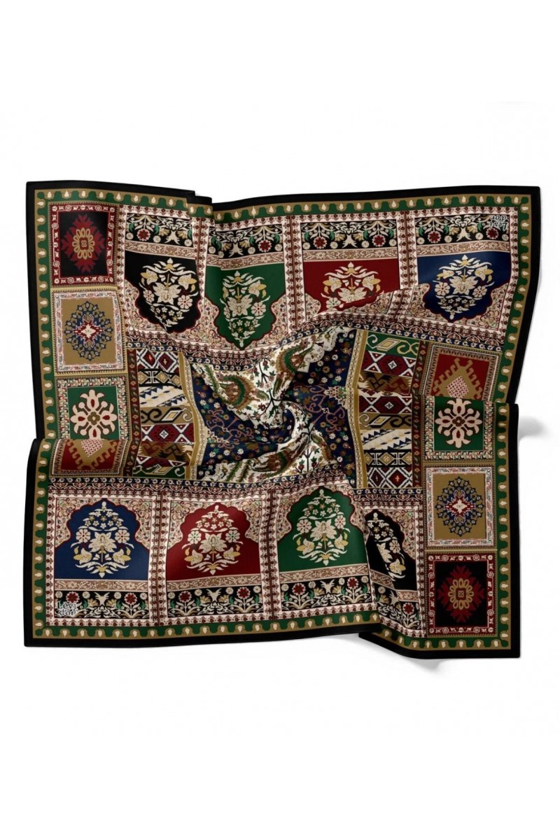 LEVİDOR KRİSTAL EŞARP-ANTİK DESEN