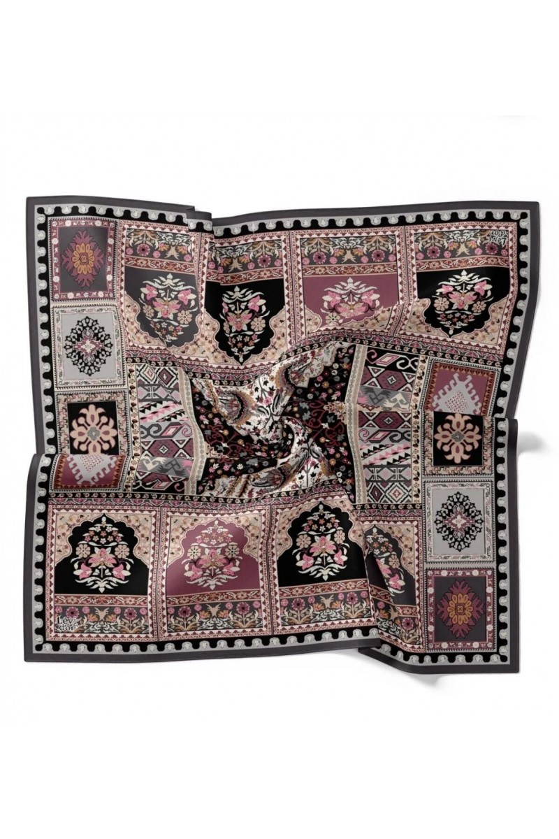 LEVİDOR KRİSTAL EŞARP-ANTİK DESEN