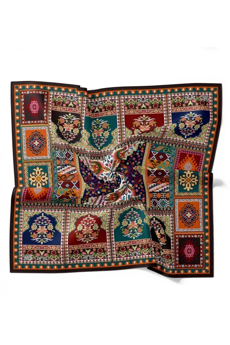 LEVİDOR KRİSTAL EŞARP-ANTİK DESEN