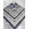 MİRAY 120 X 120 ETNİK DESENLİ SOFT EŞARP