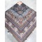 MİRAY 120 X 120 ETNİK DESENLİ SOFT EŞARP