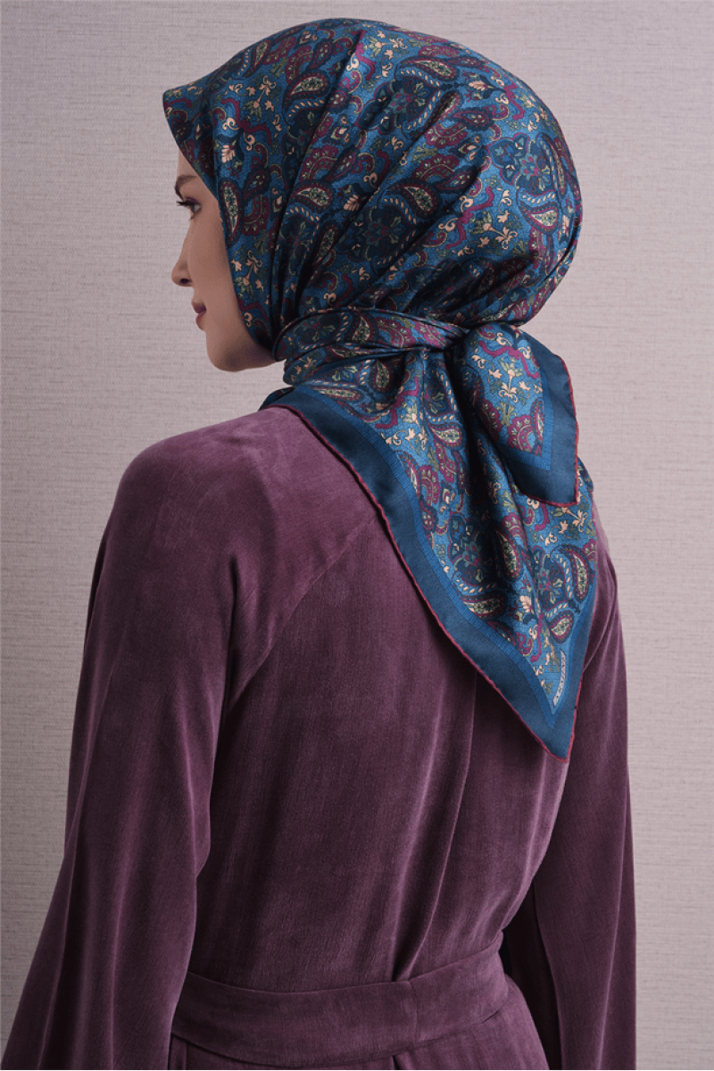 Armine Saf İpek Twill Eşarp 9609D 80
