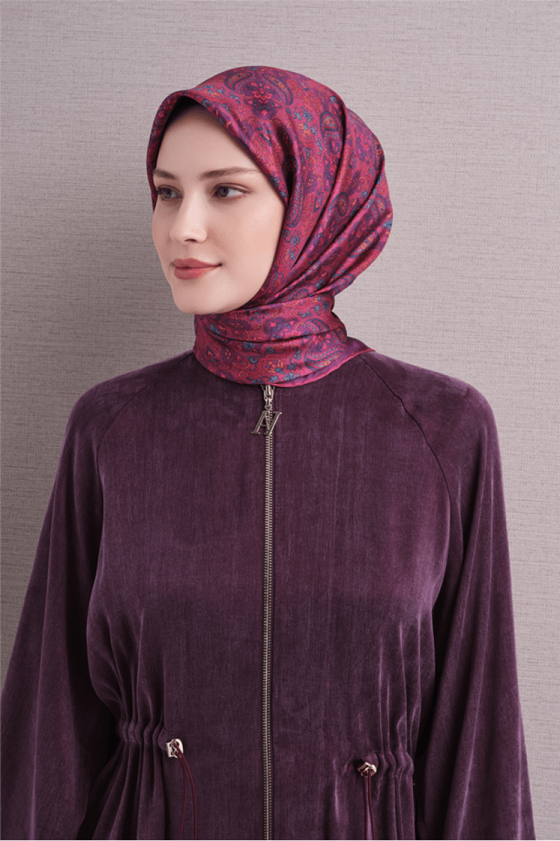 Armine Saf İpek Twill Eşarp 9609D 81