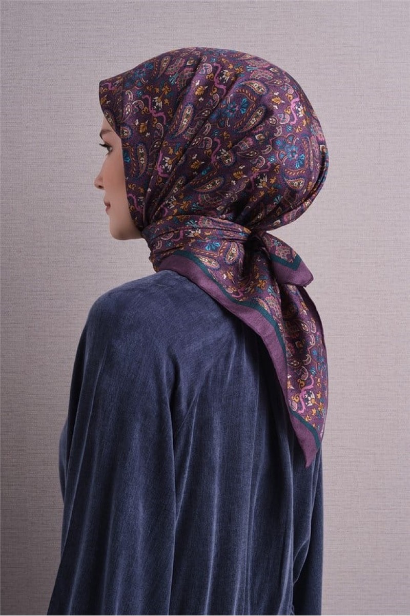 Armine Saf İpek Twill Eşarp 9609D 85