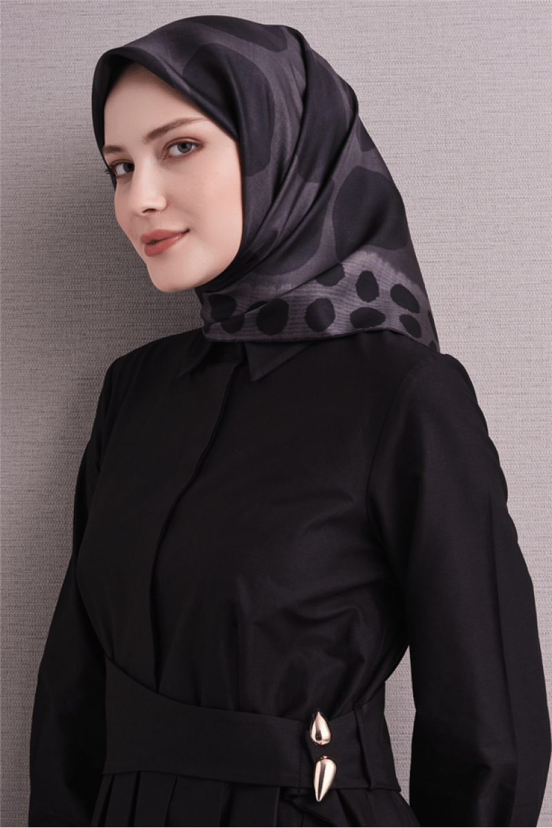Armine Saf İpek Twill Eşarp 9637D 50
