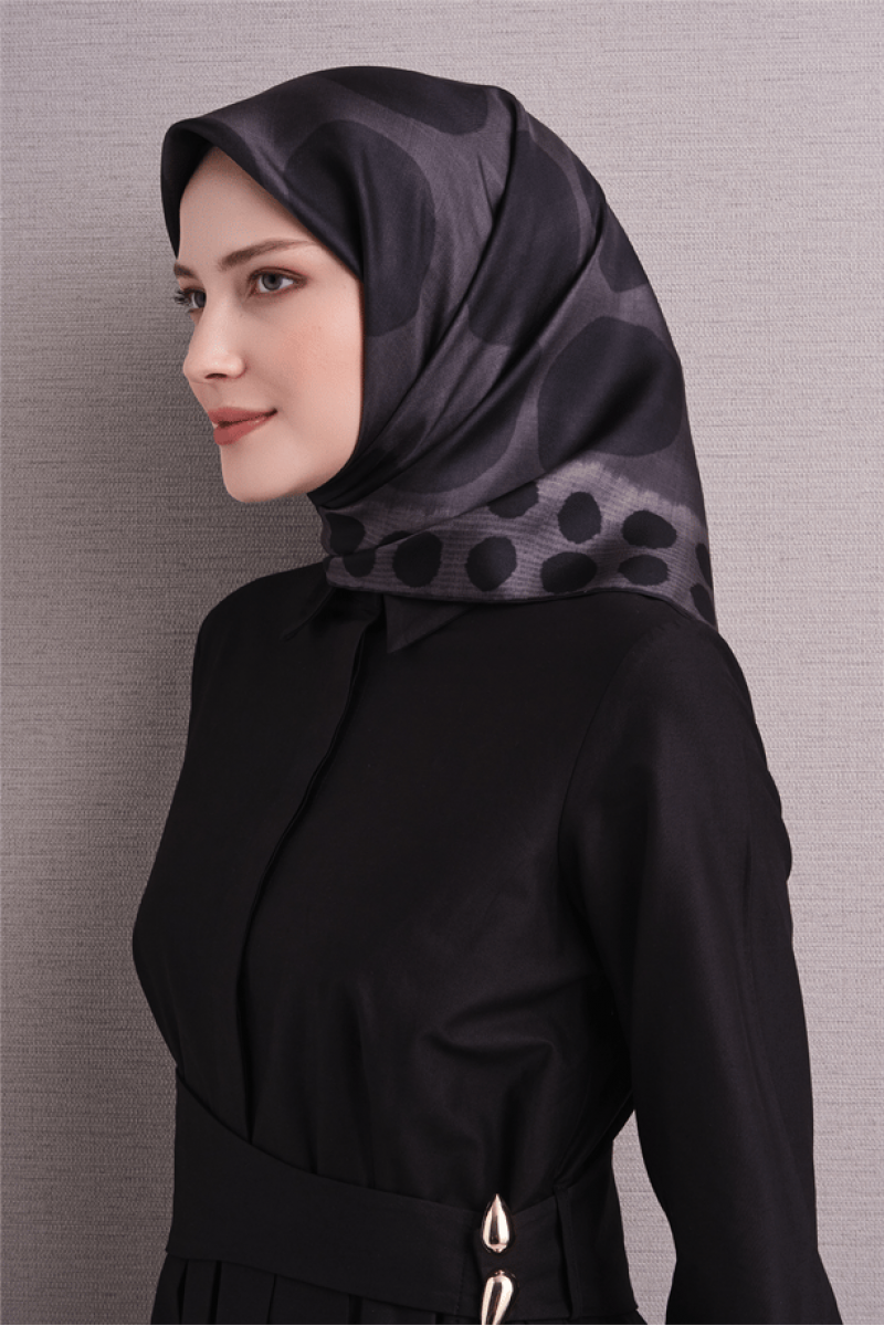 Armine Saf İpek Twill Eşarp 9637D 50