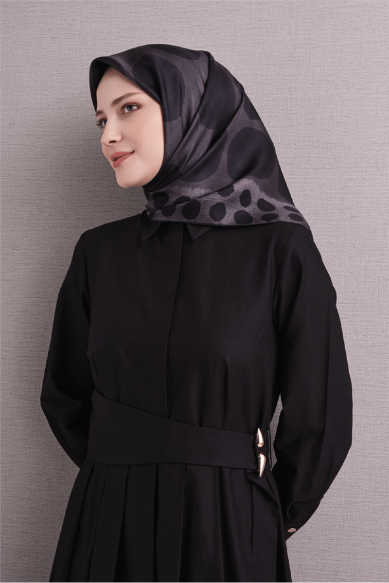 Armine Saf İpek Twill Eşarp 9637D 50