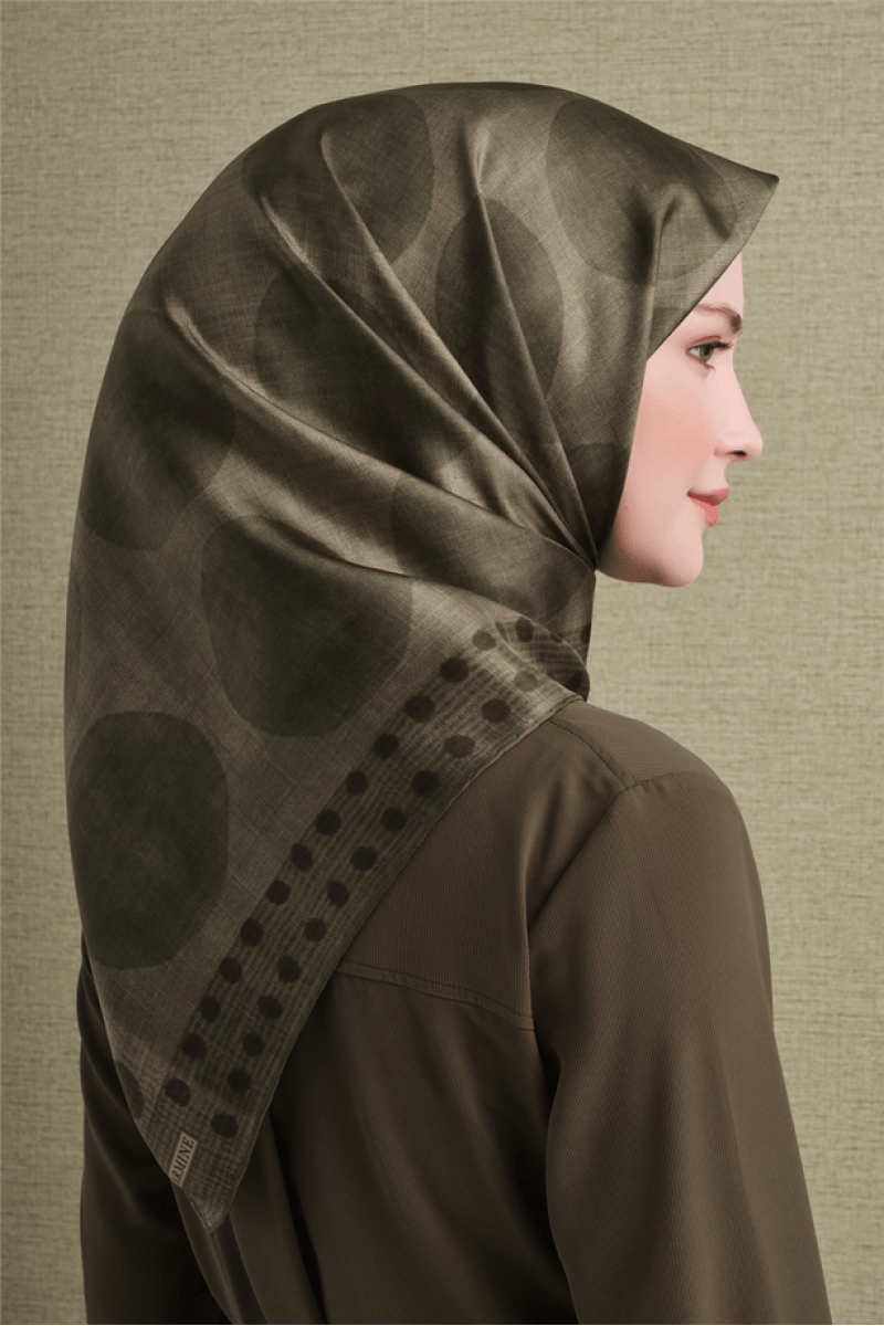 Armine Saf İpek Twill Eşarp 9637D 53