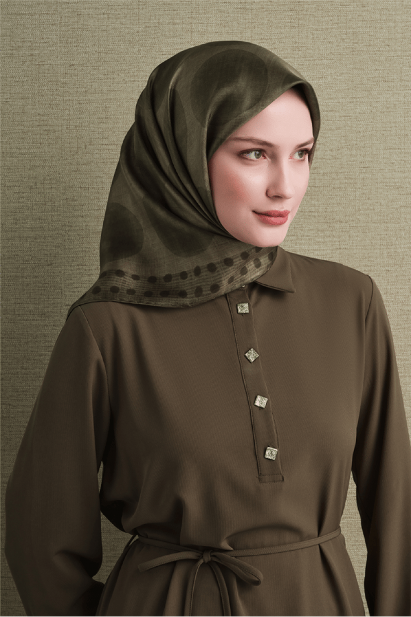 Armine Saf İpek Twill Eşarp 9637D 53