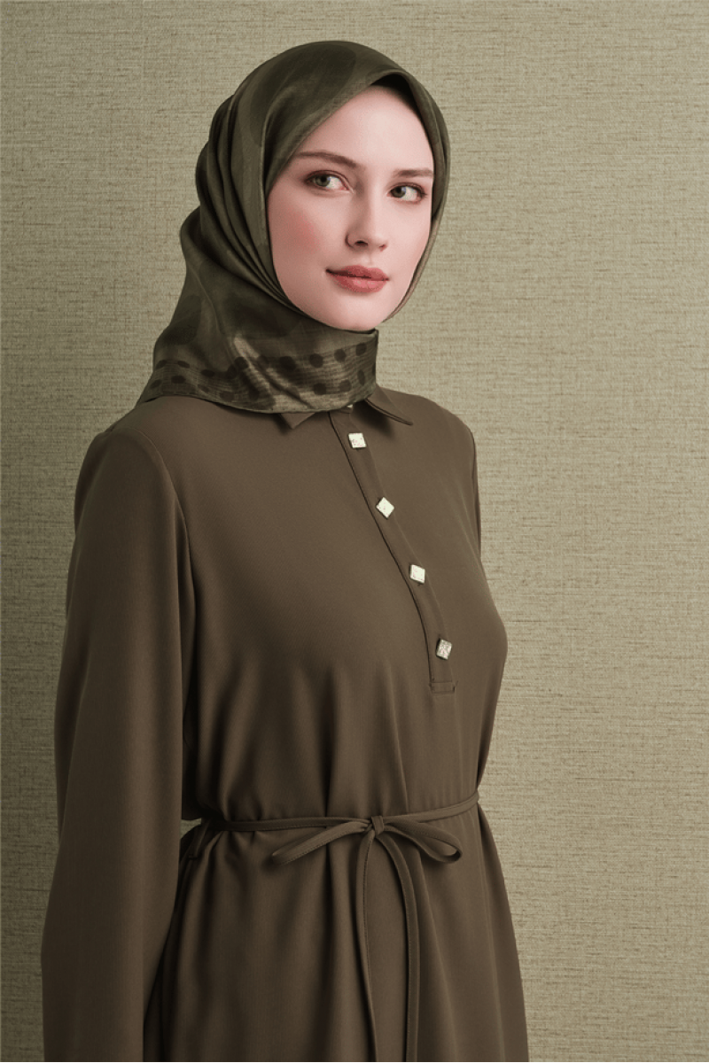 Armine Saf İpek Twill Eşarp 9637D 53