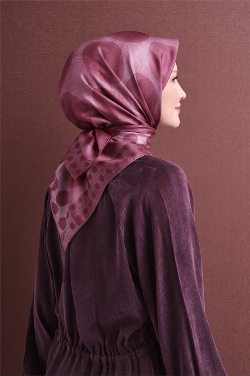 Armine Saf İpek Twill Eşarp 9637D 85
