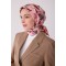 Obje Desen %100 Twill İpek Eşarp 4320-02