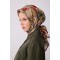 BELLİ Obje Desen %100 Twill İpek Eşarp 4320-82
