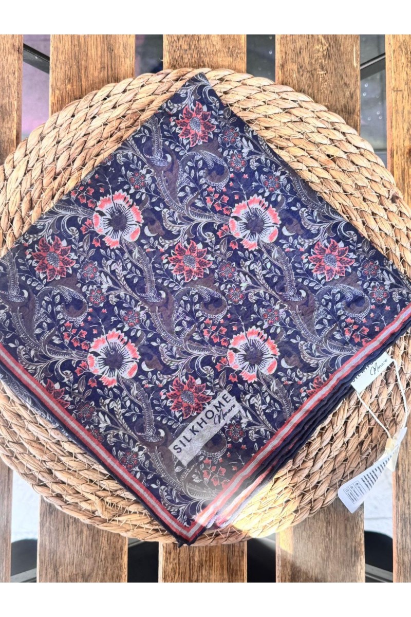 SİLK HOME Tencel Monare Eşarp Papatya Desen