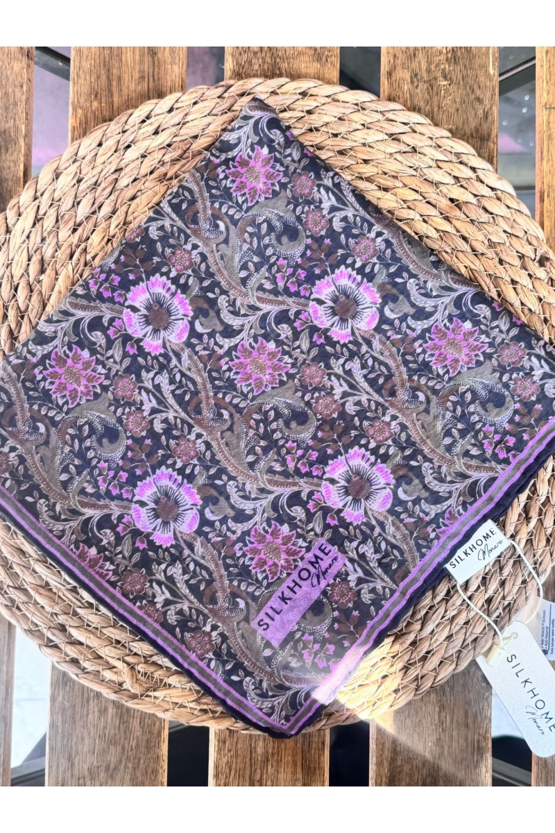 SİLK HOME Tencel Monare Eşarp Papatya Desen