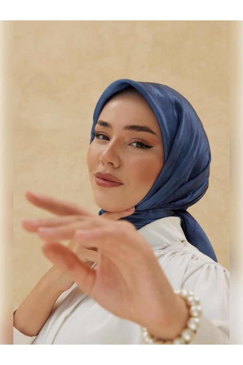 SİLK HOME SHİNY KRİSTAL EŞARP BULUT DESEN