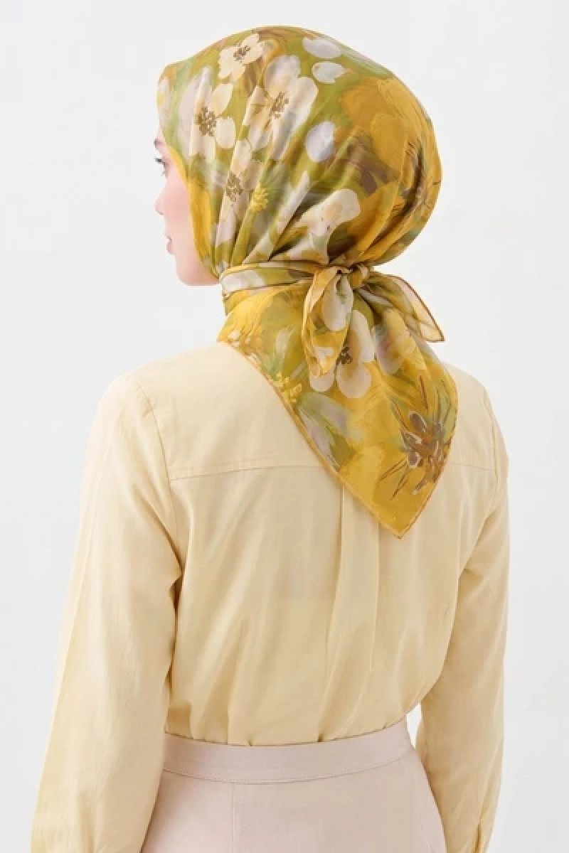 Silk Home Soft Eşarp Flower Desen (9630-01)