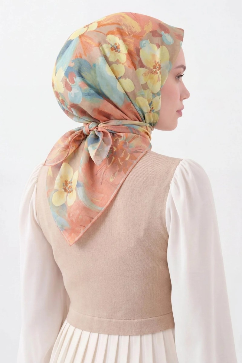 Silk Home Soft Eşarp Flower Desen (9630-24)