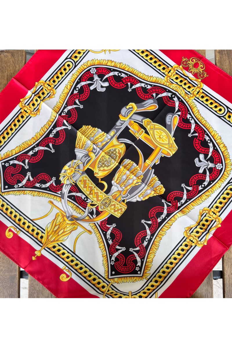 RENKLİ SATEN FULAR 60 X 60 CM