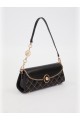 Siyah Zincir Askı Detay Omuz Çantası