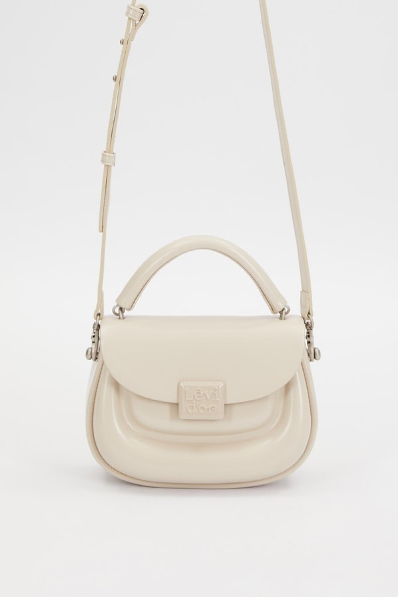 Gri Kalp Akseuarlı El Çantası