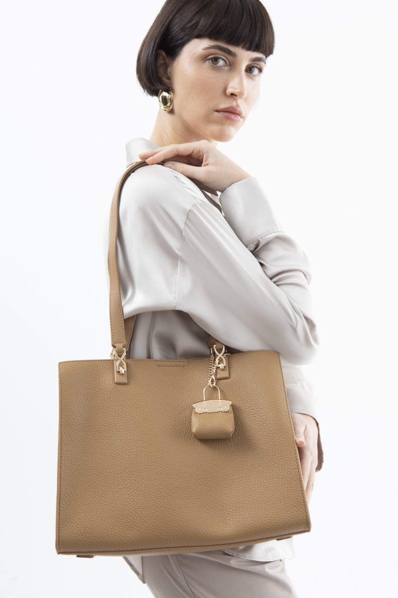 MATTHEW COX OMUZ ÇANTASI -CAMEL