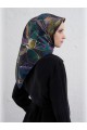 Armine Çiçek Desenli Saf İpek Sura Eşarp 9406D 84 Armine Çiçek Desenli Saf İpek Sura Eşarp 9406D 84