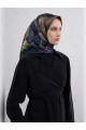Armine Çiçek Desenli Saf İpek Sura Eşarp 9406D 84 Armine Çiçek Desenli Saf İpek Sura Eşarp 9406D 84