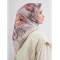 Armine Çiçek Desenli Saf İpek Sura Eşarp 9419D 06