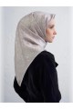 Armine Soyut Desenli Saf İpek Twill Eşarp 9431D 85