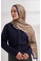 İTHAL VUAL MONOGRAM DESEN ŞAL 3361-1031