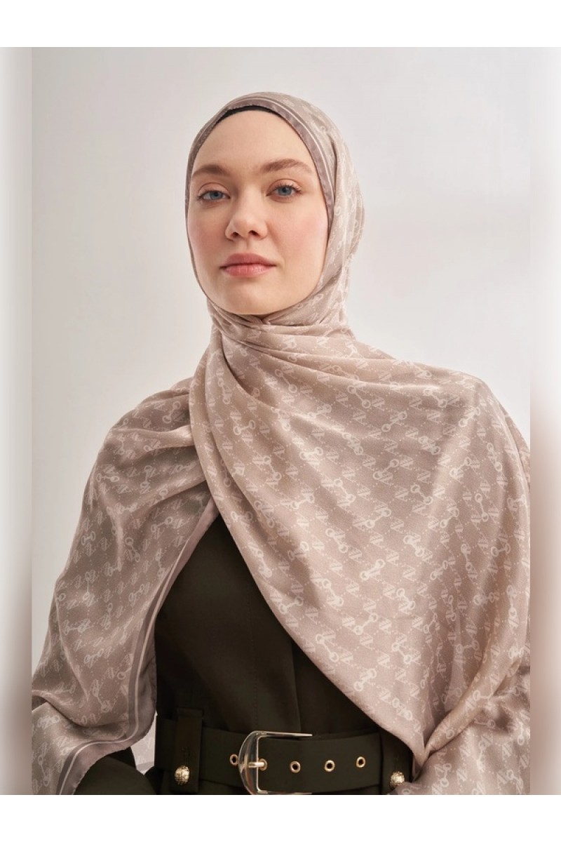 İTHAL VUAL MONOGRAM DESEN ŞAL 3361-622