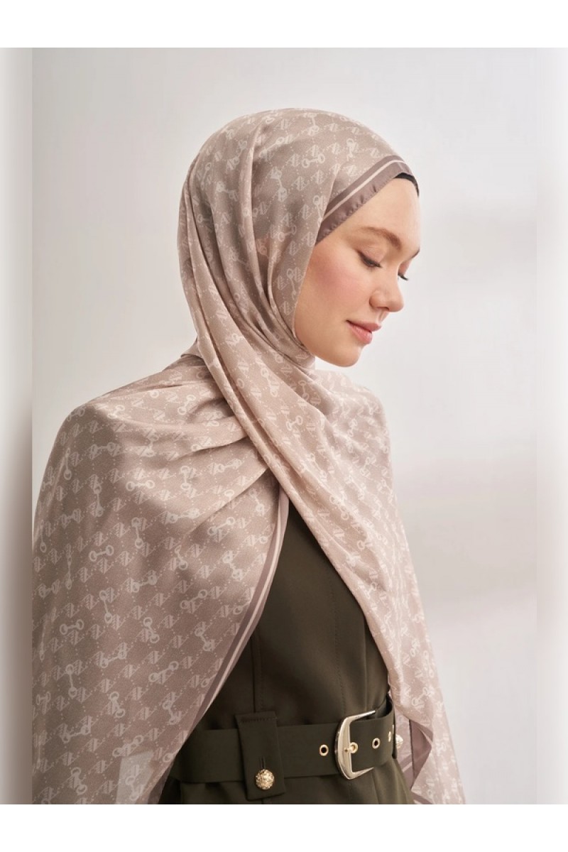 İTHAL VUAL MONOGRAM DESEN ŞAL 3361-622