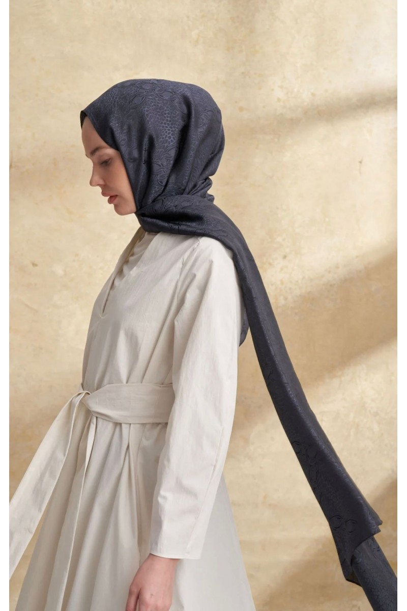 JOSE JAKAR CHAIN DESEN ŞAL - ANTRASİT