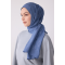 BELLİ Geometrik Desen Ivory Şal %55 NAİA %45 PAMUK