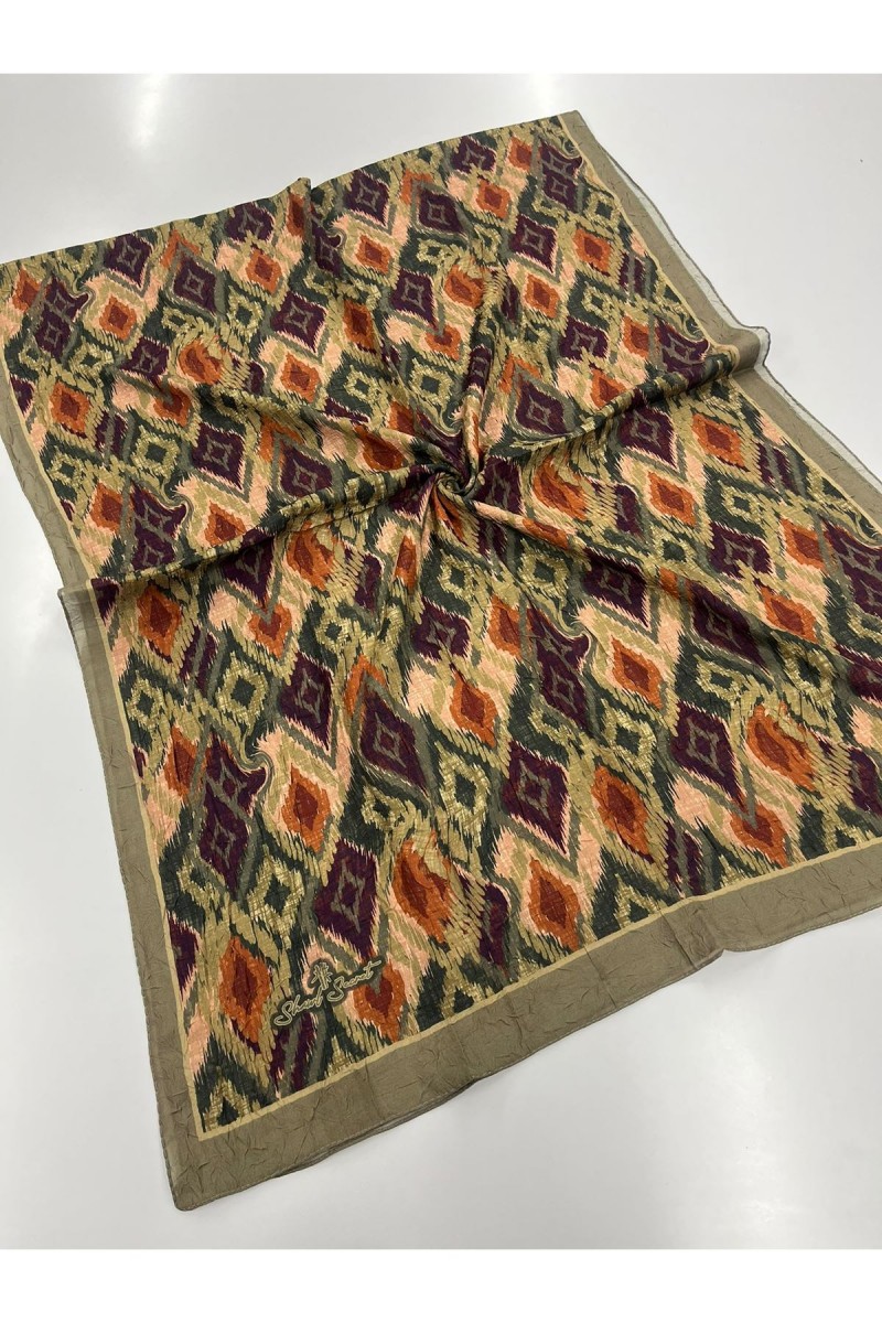 SHAWL SECRET RETRO DESEN KRAŞ ŞAL