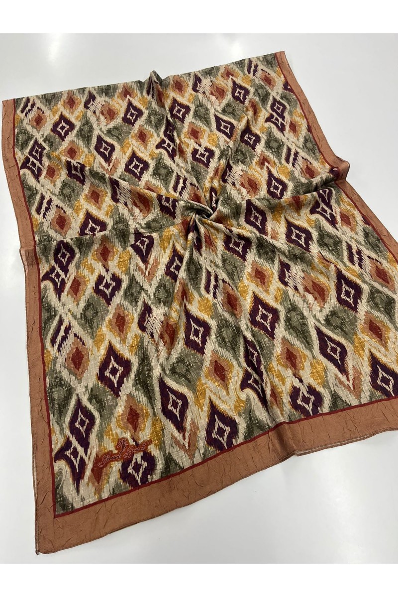 SHAWL SECRET RETRO DESEN KRAŞ ŞAL