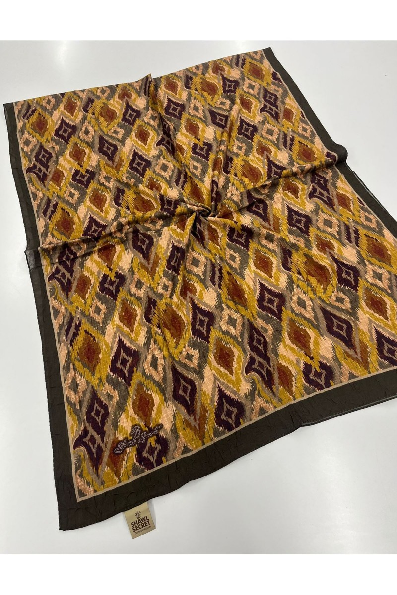 SHAWL SECRET RETRO DESEN KRAŞ ŞAL