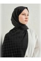 Armine Elegance İpek Pamuk Dama Şal 01 Armine Elegance İpek Pamuk Dama Şal 01