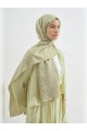Armine Elegance J.İpek Pamuk Dama Şal - 75 x 195 - 54 Armine Elegance J.İpek Pamuk Dama Şal - 75 x 195 - 54