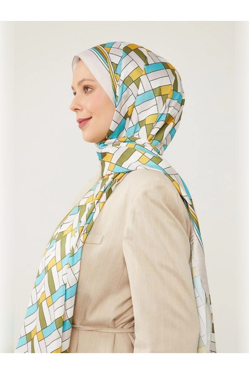 Bej Küp Desen Angel Şal